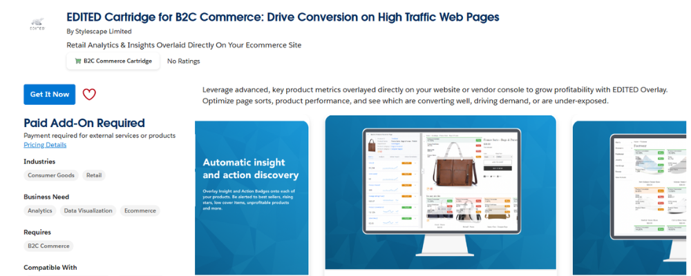 EDITED - B2C Commerce Cartridge Certification